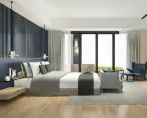 The Tides hotel room in Point Pleasant Beach, NJ